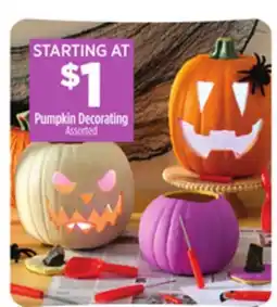 Dollar General Pumpkin Decorating offer