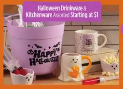 Dollar General Halloween Drinkware & Kitchenware offer