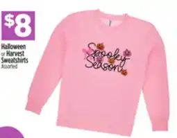 Dollar General Halloween or Harvest Sweatshirts offer