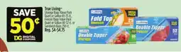 Dollar General True Living Storage Bags Value Pack offer