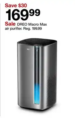 Target DREO Macro Max air purifier offer