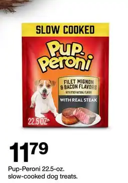 Target Pup-Peroni 22.5-oz. slow-cooked dog treats offer