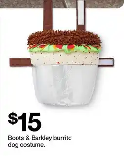 Target Boots & Barkley burrito dog costume offer