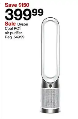Target Dyson Cool PC1 air purifier offer