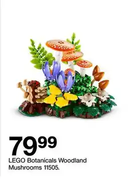 Target LEGO Botanicals Woodland Mushrooms 11505 offer