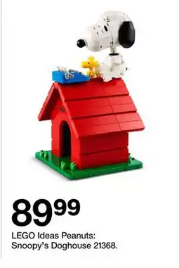 Target LEGO Ideas Peanuts: Snoopy's Doghouse 21368 offer