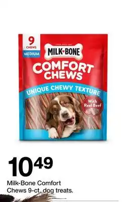 Target Milk-Bone Comfort Chews 9-ct. dog treats offer
