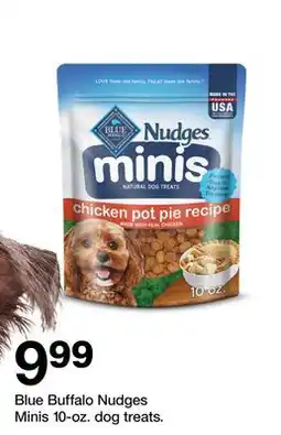 Target Blue Buffalo Nudges Minis 10-oz. dog treats offer