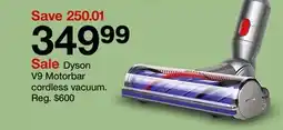 Target Dyson V9 Motorbar cordless vacuum offer