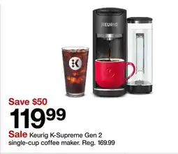 Target Keurig K-Supreme Gen 2 single-cup coffee maker offer