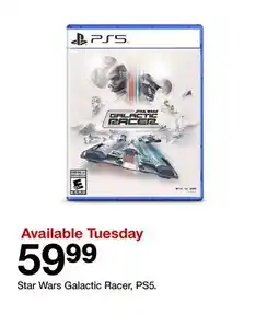 Target Star Wars Galactic Racer, PS5 offer