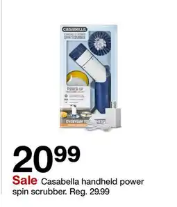 Target Casabella handheld power spin scrubber offer