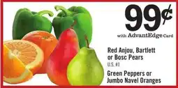 Price Chopper Red Anjou, Bartlett or Bosc Pears offer