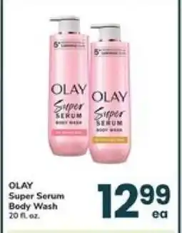 Safeway Olay Super Serum Body Wash offer