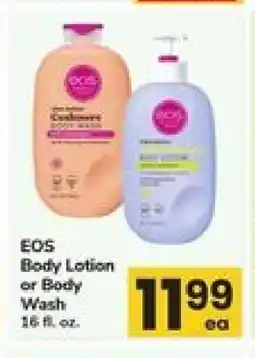 Safeway EOS Body Lotion or Body Wash offer