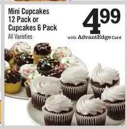 Price Chopper Mini Cupcakes 12 Pack or Cupcakes 6 Pack offer