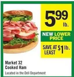 Price Chopper Market 32 Cooked Ham offer
