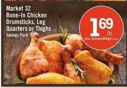 Price Chopper Market 32 Bone-In Chicken offer