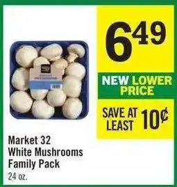 Price Chopper Market 32 White Mushrooms Family Pack offer