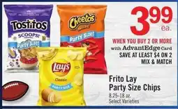 Price Chopper Frito Lay Party Size Chips offer