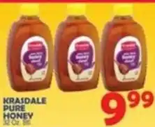 Bravo Supermarkets Krasdale pure honey offer