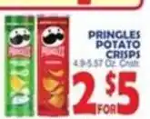 Bravo Supermarkets Pringles potato crisps offer