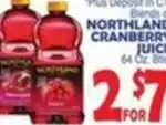 Bravo Supermarkets Northland cranberry juice offer