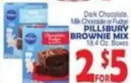 Bravo Supermarkets Pillsbury brownie mix offer