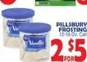 Bravo Supermarkets Pillsbury frosting offer