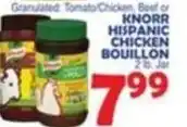 Bravo Supermarkets Knorr hispanic chicken bouillon offer