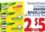 Bravo Supermarkets Knorr bouillon offer