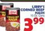 Bravo Supermarkets Libby's corned beef hash offer