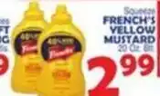 Bravo Supermarkets French's yellow mustard offer