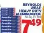 Bravo Supermarkets Reynolds wrap heavy duty aluminum foil offer