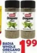 Bravo Supermarkets Badia whole oregano offer