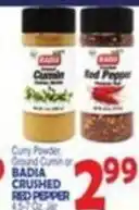 Bravo Supermarkets Badia crushed red pepper offer