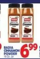 Bravo Supermarkets Badia cinnamon powder offer