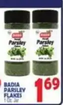 Bravo Supermarkets Badia parsley flakes offer