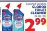 Bravo Supermarkets Clorox toilet cleaner offer