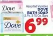 Bravo Supermarkets Dove bath soap offer