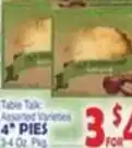 Bravo Supermarkets 4 pies offer