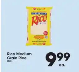 Price Rite Rico medium grain rice offer