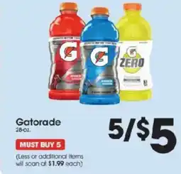 Price Rite Gatorade offer