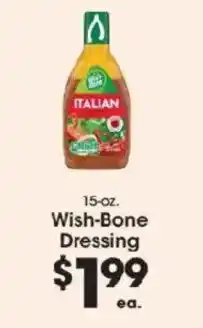 Price Rite Wish-Bone Dressing offer