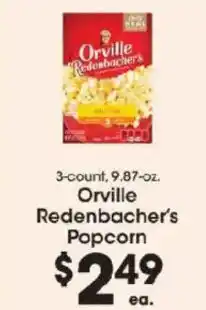 Price Rite Orville Redenbacher's Popcorn offer