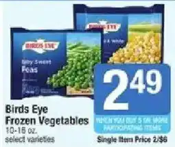 Shaw's Birds Eye Frozen Vegetables offer