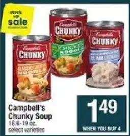 Shaw's Campbell's Chunky Soup offer
