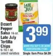 Shaw's Desert Pepper Salsa offer