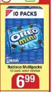 Shaw's Nabisco Multipacks offer