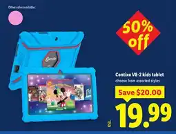 Lidl Contixo V8-2 kids tablet offer